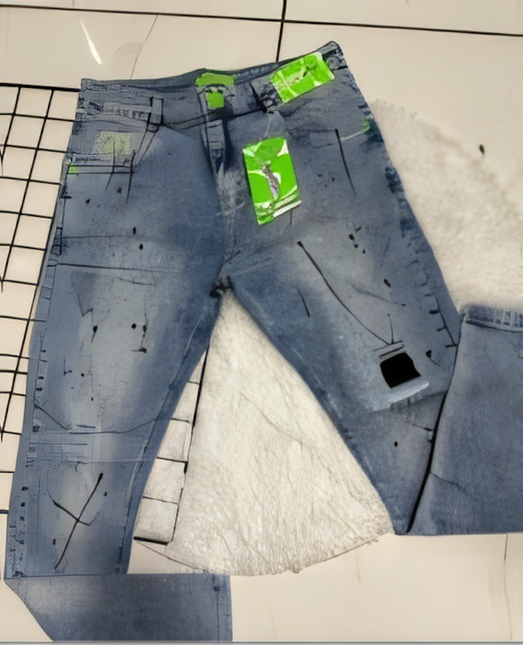 Calça Jeans Masculina Clara Estilo Jogador